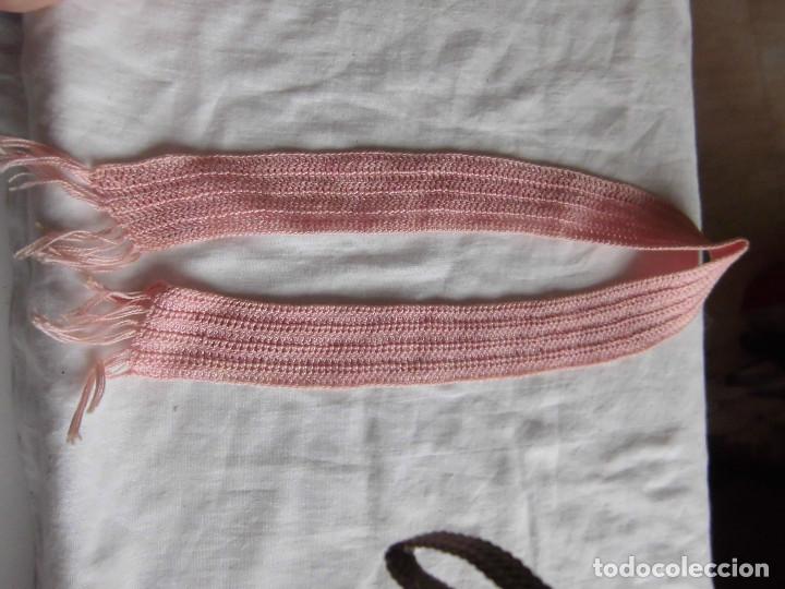 Mu&ntilde;ecas Nancy y Lucas: BUFANDA ROSA DE GANCHILLO NANCY? - Foto 2