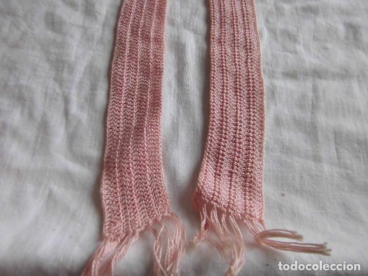 Mu&ntilde;ecas Nancy y Lucas: BUFANDA ROSA DE GANCHILLO NANCY? - Foto 3