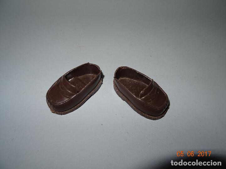Mu&ntilde;ecas Nancy y Lucas: Antiguo Par de Mocasines de NANCY Original . - Foto 3