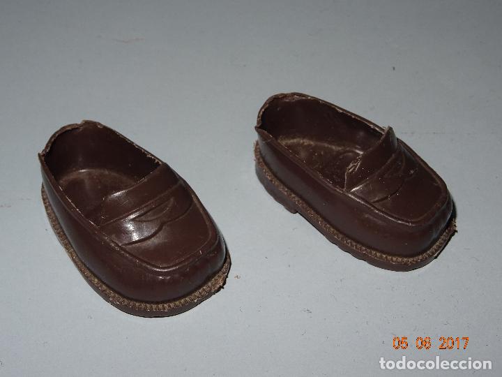 Mu&ntilde;ecas Nancy y Lucas: Antiguo Par de Mocasines de NANCY Original . - Foto 4
