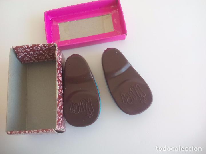 Mu&ntilde;ecas Nancy y Lucas: Zapatos marrones con su caja para la mu&ntilde;eca Nancy, - Foto 4