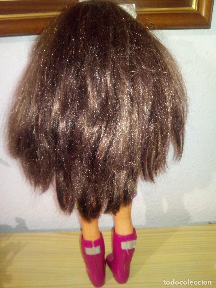 Mu&ntilde;ecas Nancy y Lucas: Nancy new morena completa botas rosas - Foto 4