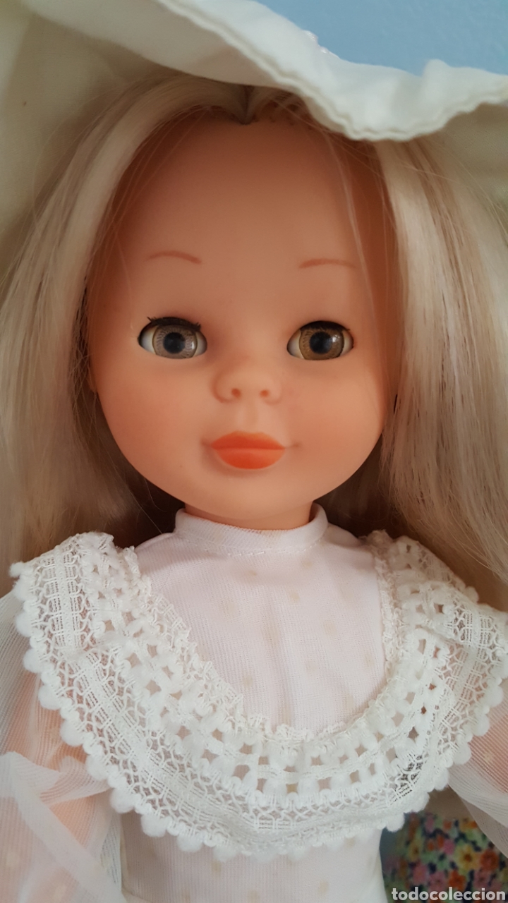 Mu&ntilde;ecas Nancy y Lucas: Nancy CONJUNTO NOSTALGIA BLANCO A&ntilde;os 70 - Foto 3