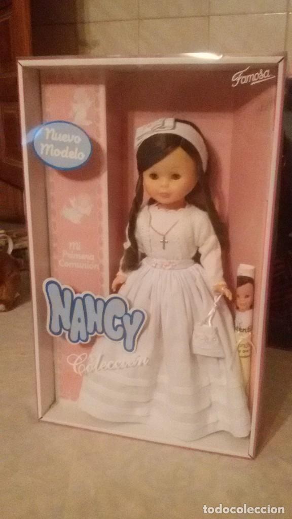 Mu&ntilde;ecas Nancy y Lucas: nancy colecci&oacute;n comuni&oacute;n morena 2016. nueva en caja - Foto 4