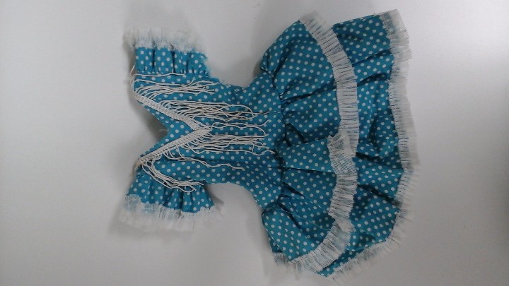 Mu&ntilde;ecas Nancy y Lucas: traje de gitana de Nancy para restaurar, original 1974 - Foto 2
