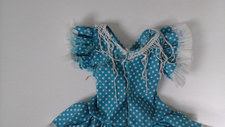 Mu&ntilde;ecas Nancy y Lucas: traje de gitana de Nancy para restaurar, original 1974 - Foto 4