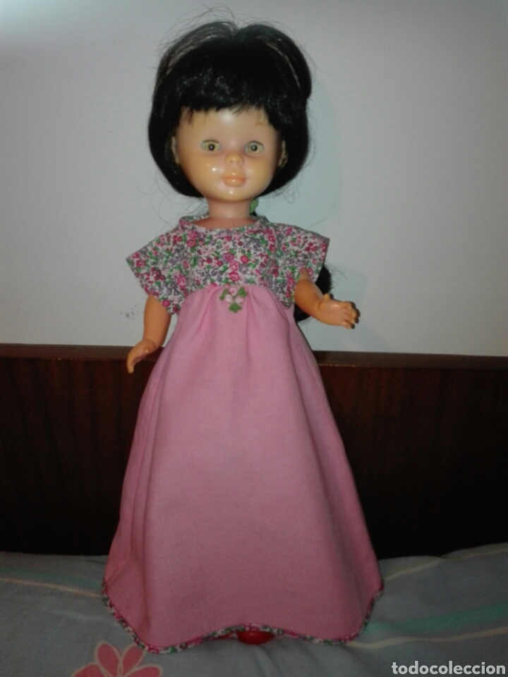 Mu&ntilde;ecas Nancy y Lucas: NANCY. VESTIDOS ROSA NANCY. - Foto 1
