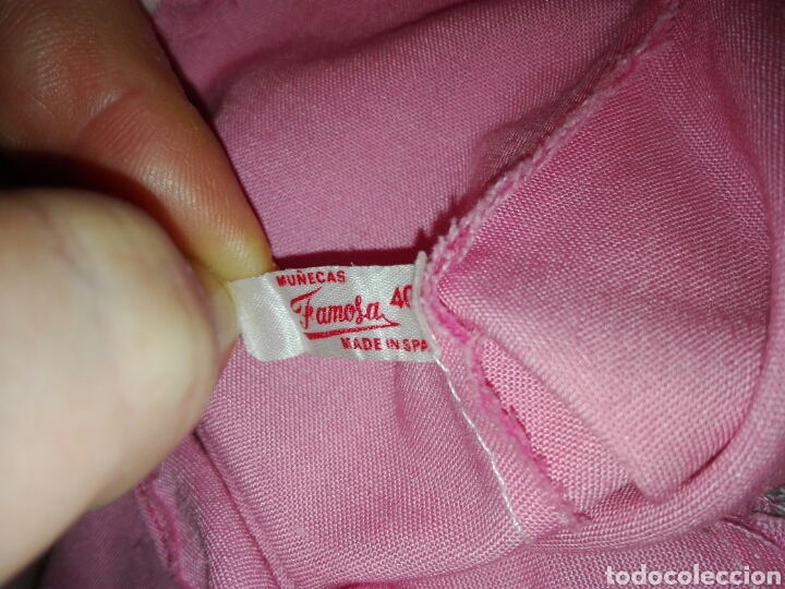 Mu&ntilde;ecas Nancy y Lucas: NANCY. VESTIDOS ROSA NANCY. - Foto 2