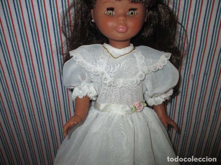 Mu&ntilde;ecas Nancy y Lucas: NANCY, VESTIDO COMUNION - Foto 4