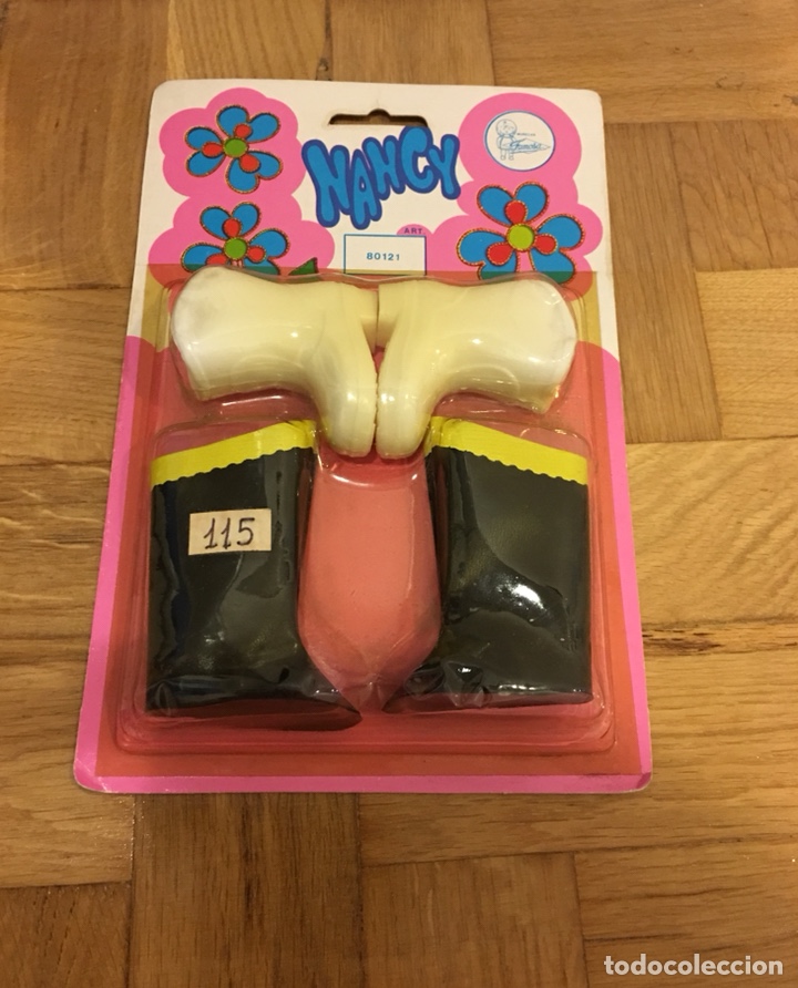 Mu&ntilde;ecas Nancy y Lucas: Blister botas Nancy - Foto 1