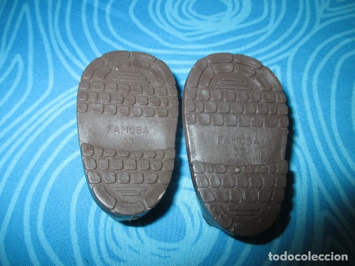 Mu&ntilde;ecas Nancy y Lucas: MOCASINES MARRONES ORIGINALES DE NANCY - Foto 5