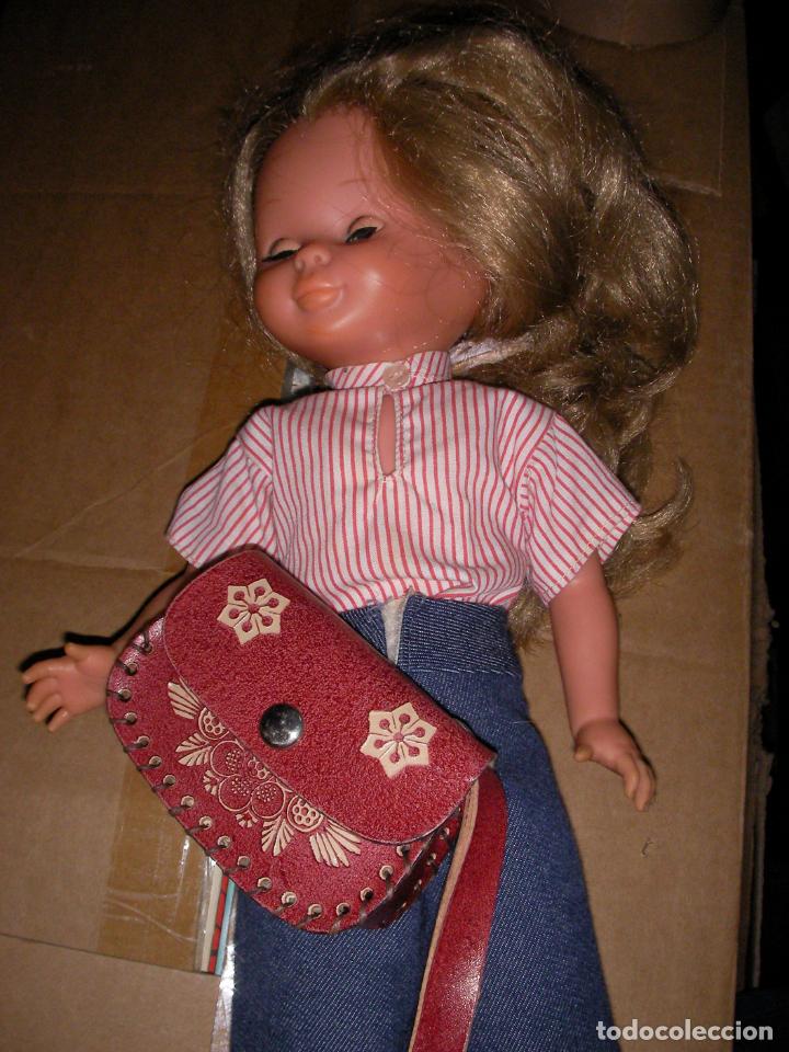 Mu&ntilde;ecas Nancy y Lucas: BOLSO CUERO ESCALA MU&Ntilde;ECA NANCY - Foto 3