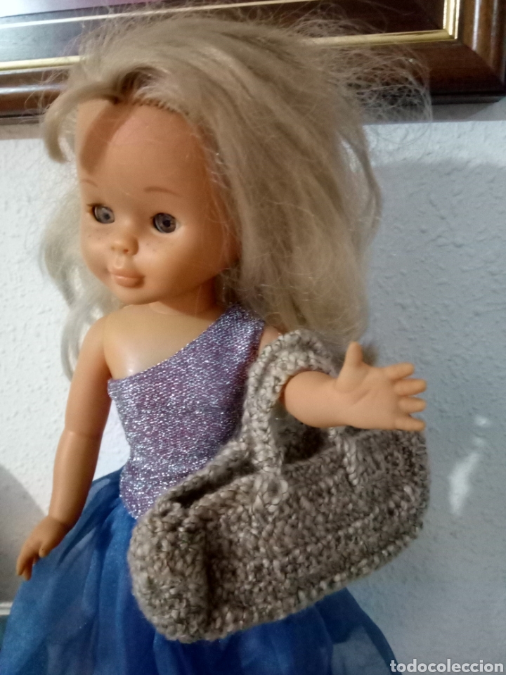 Mu&ntilde;ecas Nancy y Lucas: bolso hecho para nancy - Foto 1