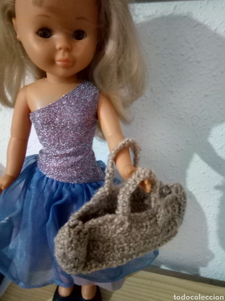 Mu&ntilde;ecas Nancy y Lucas: bolso hecho para nancy - Foto 2
