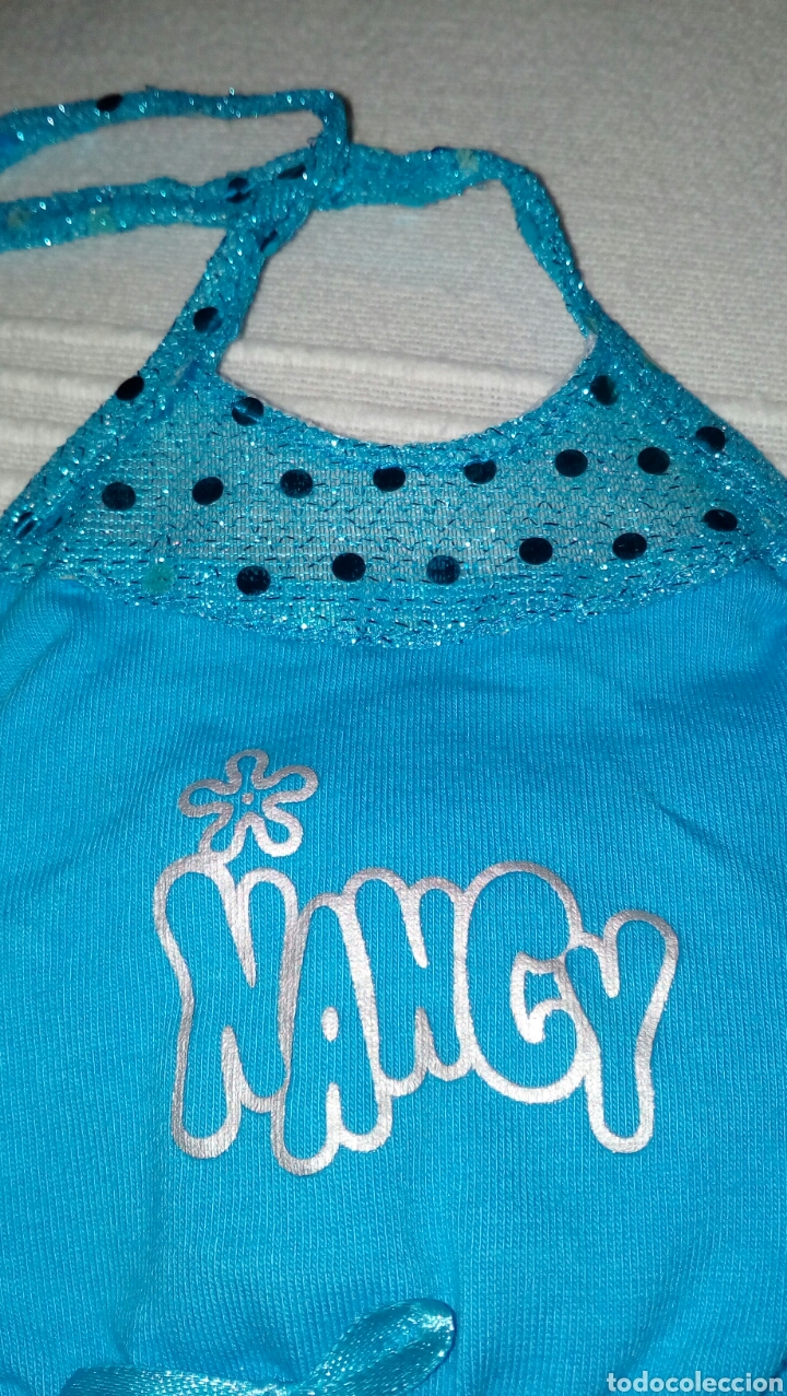 Mu&ntilde;ecas Nancy y Lucas: Blusa azul para Nancy new. - Foto 1