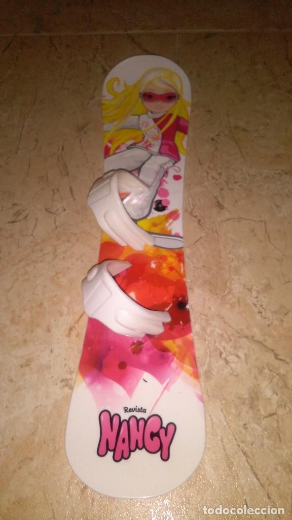 Mu&ntilde;ecas Nancy y Lucas: Tabla snowboard de nancy - Foto 1