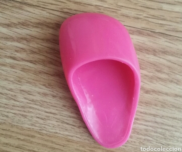 Mu&ntilde;ecas Nancy y Lucas: Zapato derecho Rosa Nancy - Foto 1