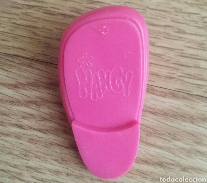 Mu&ntilde;ecas Nancy y Lucas: Zapato derecho Rosa Nancy - Foto 2