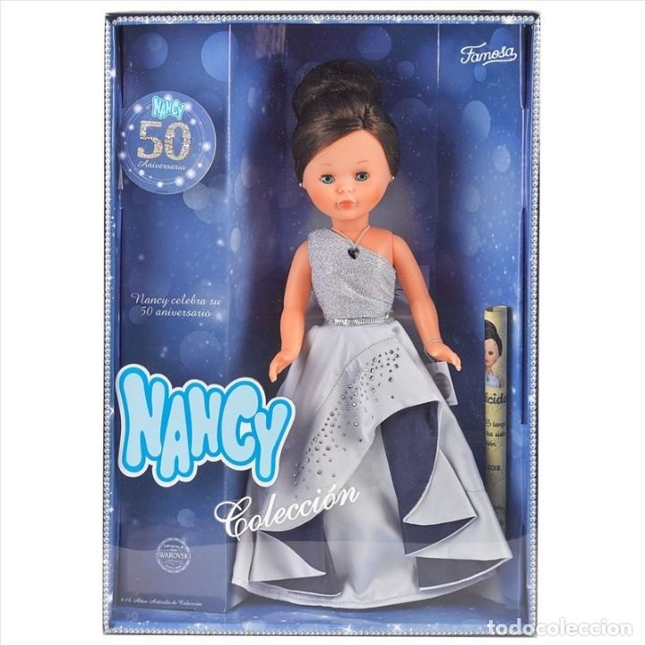 Mu&ntilde;ecas Nancy y Lucas: MU&Ntilde;ECA NANCY, MOLDE ANTIGUO, 50 ANIVERSARIO, SWAROWSKY - Foto 2