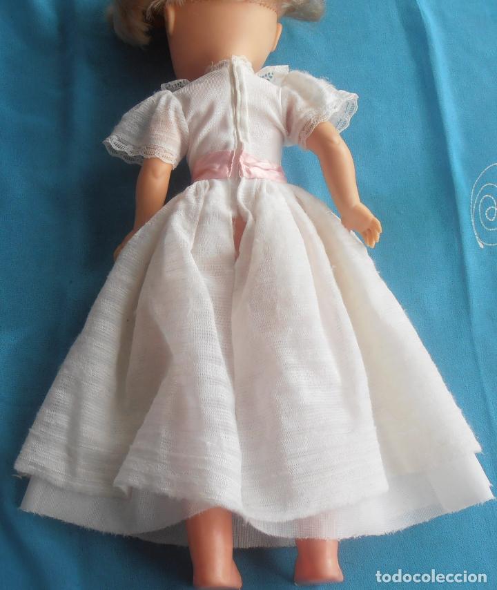 Mu&ntilde;ecas Nancy y Lucas: VESTIDO DE COMUNION DE MU&Ntilde;ECA NANCY - Foto 5