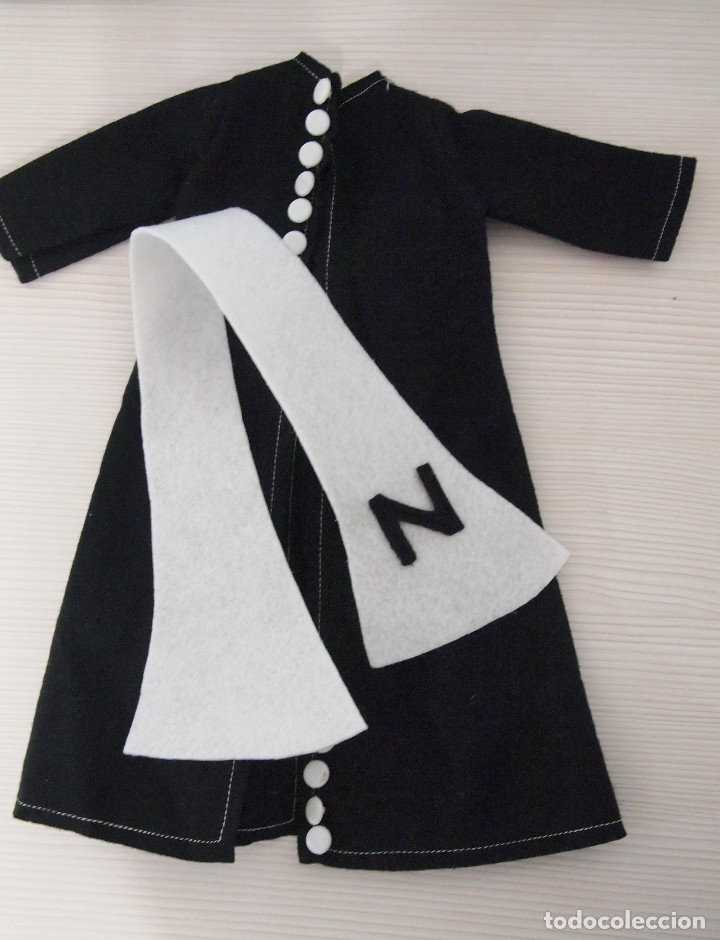 Mu&ntilde;ecas Nancy y Lucas: REPLICA DE LA BUFANDA DEL MAXIABRIGO DE NANCY - Foto 1