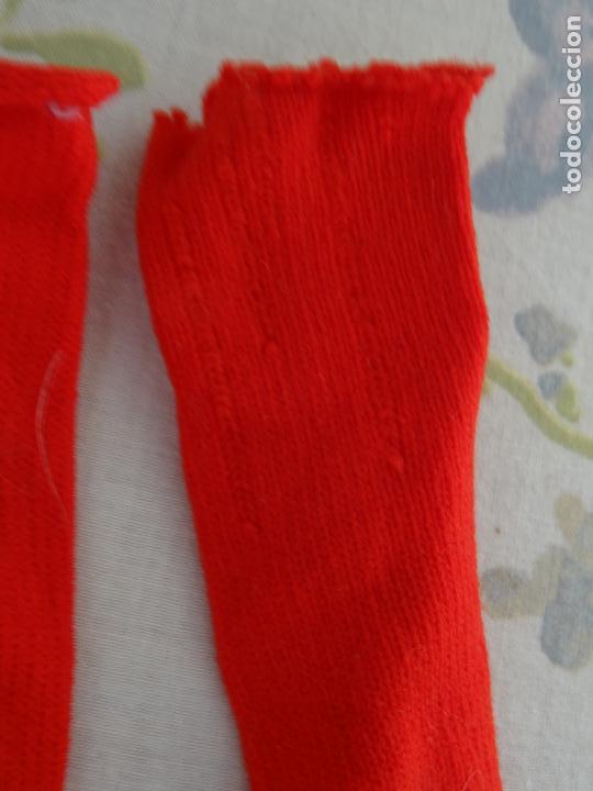 Mu&ntilde;ecas Nancy y Lucas: NANCY - PAR DE CALCETINES ROJOS - Foto 3