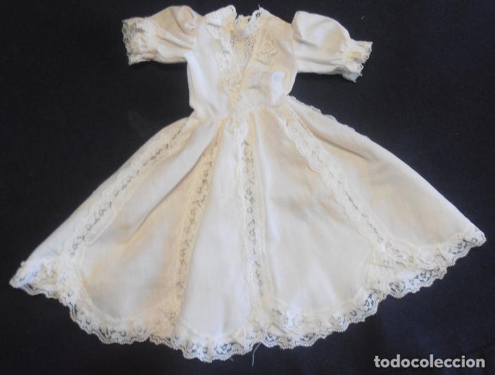 Mu&ntilde;ecas Nancy y Lucas: VESTIDO BLANCO CON PUNTILLAS - Foto 4