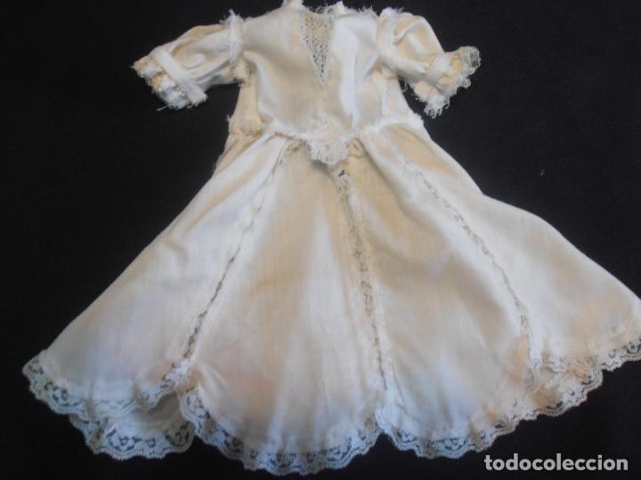 Mu&ntilde;ecas Nancy y Lucas: VESTIDO BLANCO CON PUNTILLAS - Foto 6