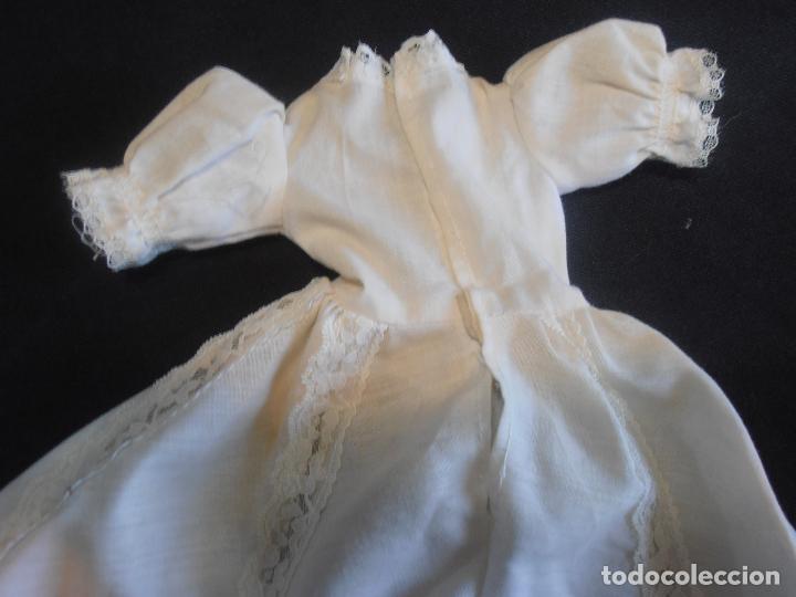 Mu&ntilde;ecas Nancy y Lucas: VESTIDO BLANCO CON PUNTILLAS - Foto 7