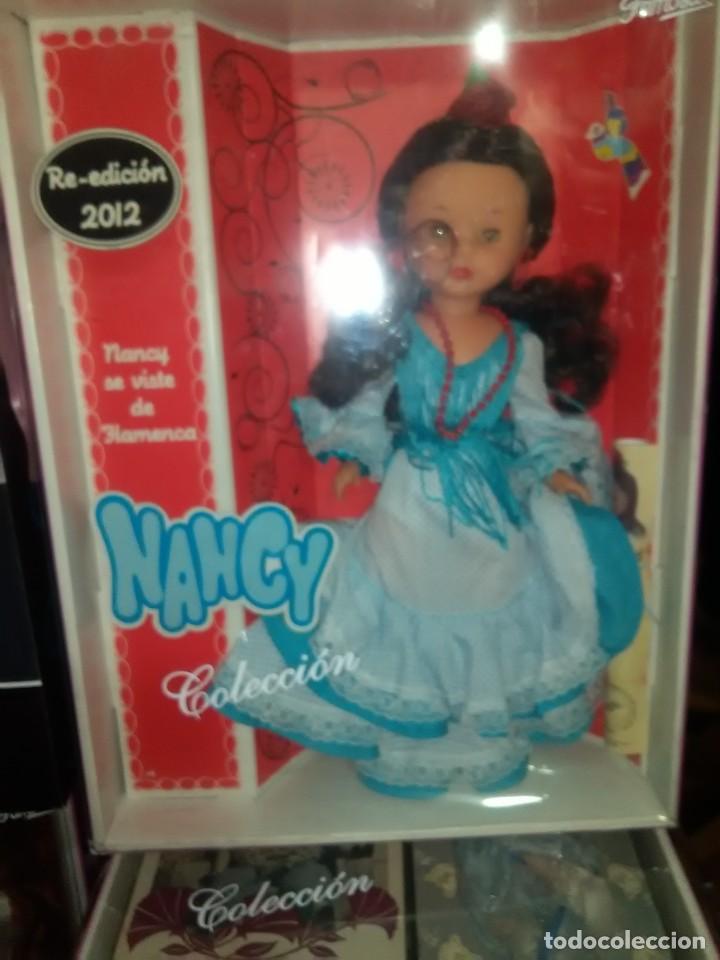 Mu&ntilde;ecas Nancy y Lucas: mu&ntilde;eca nancy en caja faralaes sevillana - Foto 1