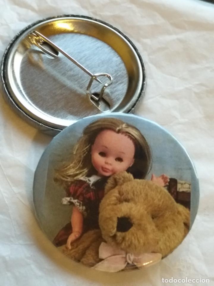 Mu&ntilde;ecas Nancy y Lucas: chapa o pin de mu&ntilde;ecas nancy 3,7 cm - Foto 1