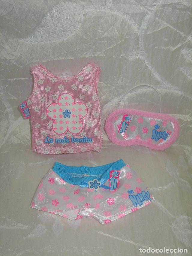 Mu&ntilde;ecas Nancy y Lucas: PIJAMA ORIGINAL DE NANCY COMPLETO A ESTRENAR - Foto 1