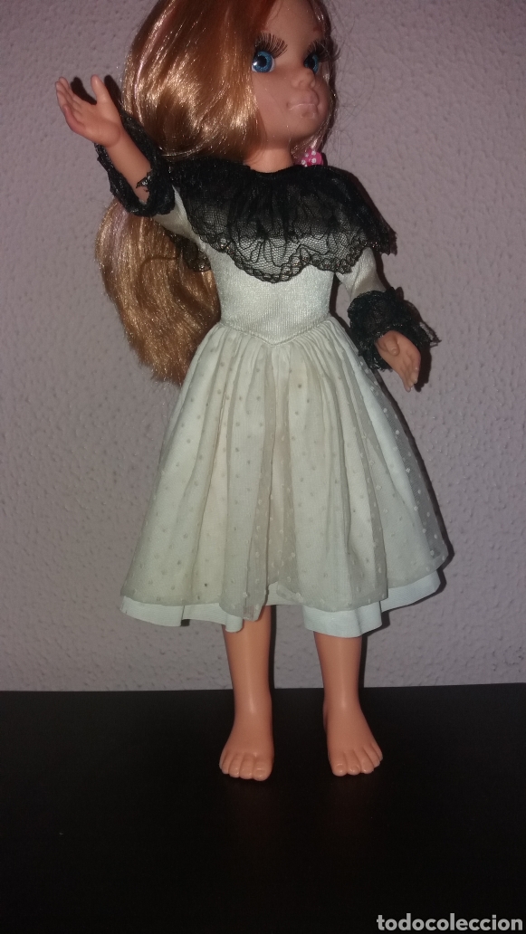 Mu&ntilde;ecas Nancy y Lucas: Vestido Nancy a&ntilde;os 70 - Foto 1