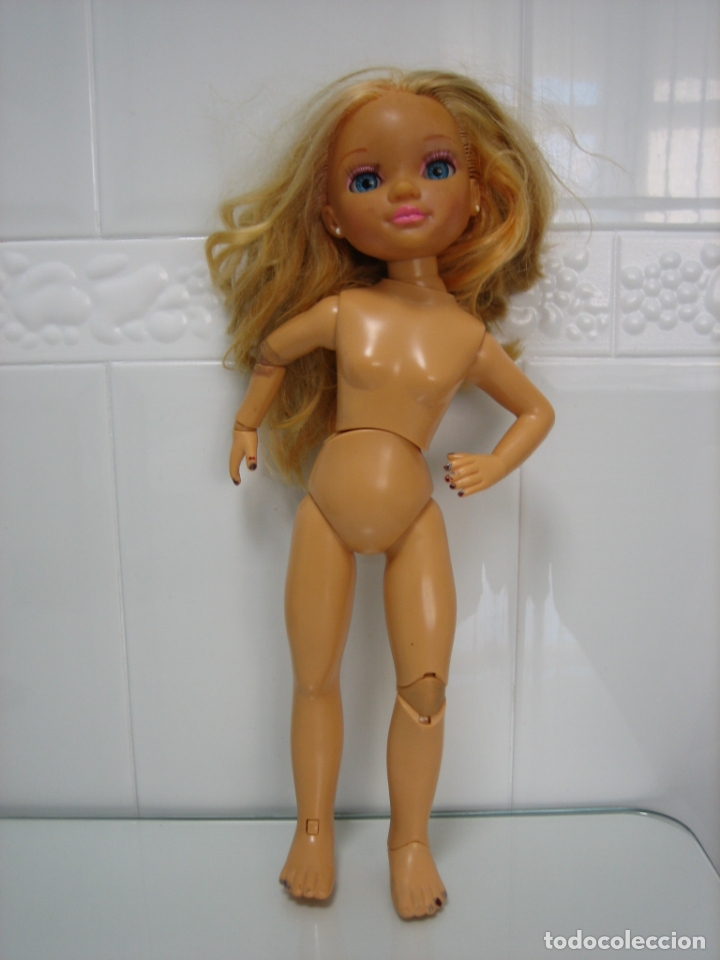 Mu&ntilde;ecas Nancy y Lucas: Mu&ntilde;eca Nancy  articulada . Funciona correctamente - Foto 3