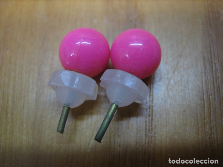 Mu&ntilde;ecas Nancy y Lucas: Accesorios de mu&ntilde;eca Nancy. Pendientes rosa - Foto 2