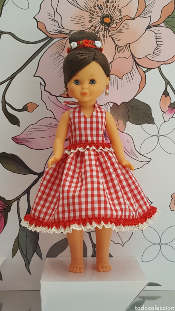 Mu&ntilde;ecas Nancy y Lucas: Vestido confeccionado - Foto 1