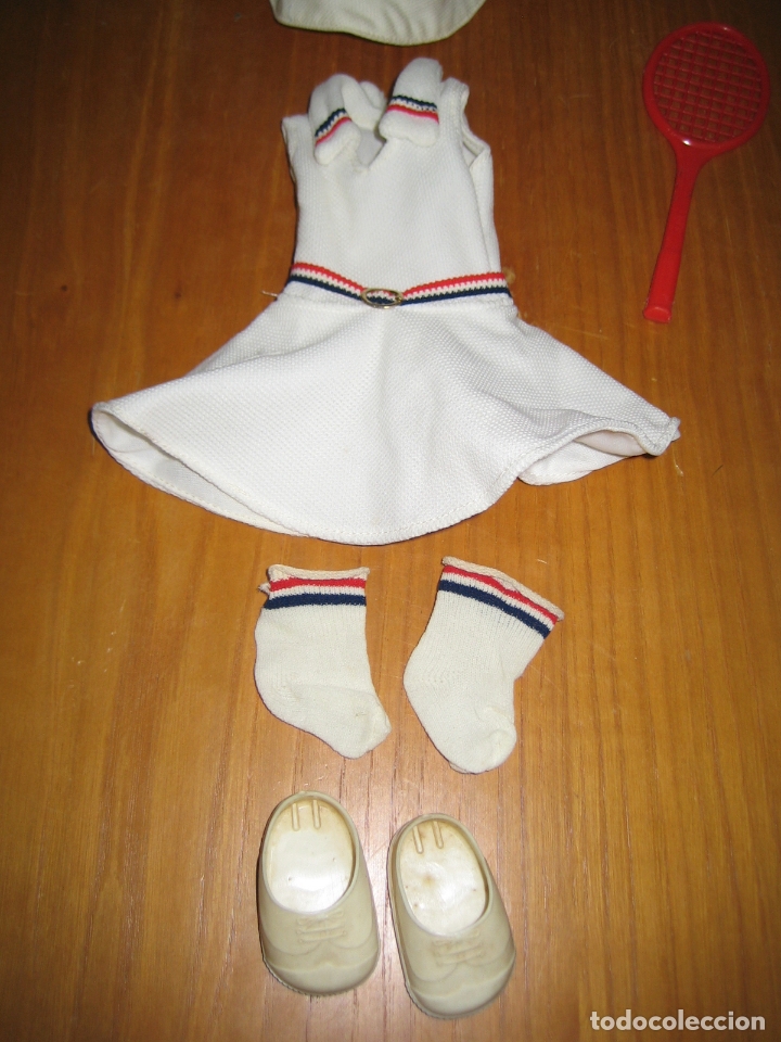 Mu&ntilde;ecas Nancy y Lucas: Antiguo traje de tenis. Mu&ntilde;eca Nancy - Foto 10