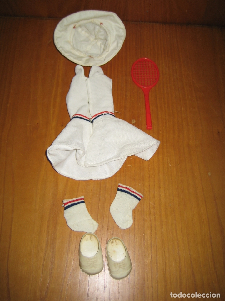 Mu&ntilde;ecas Nancy y Lucas: Antiguo traje de tenis. Mu&ntilde;eca Nancy - Foto 11