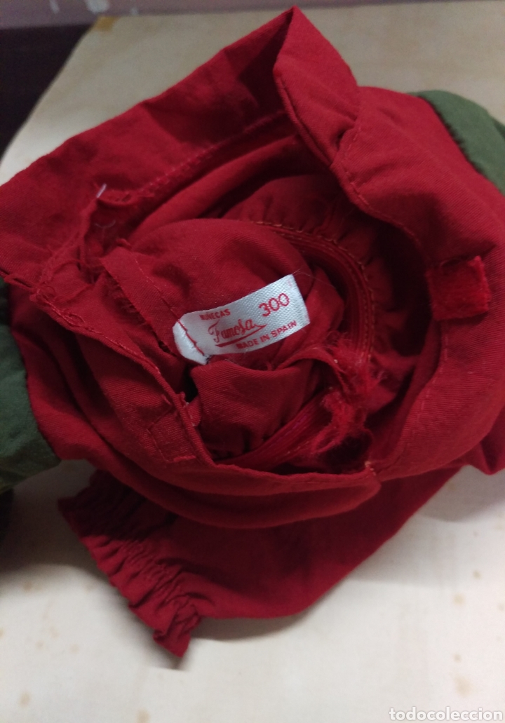 Mu&ntilde;ecas Nancy y Lucas: Mono rojo y verde original mu&ntilde;eca NANCY - Foto 4