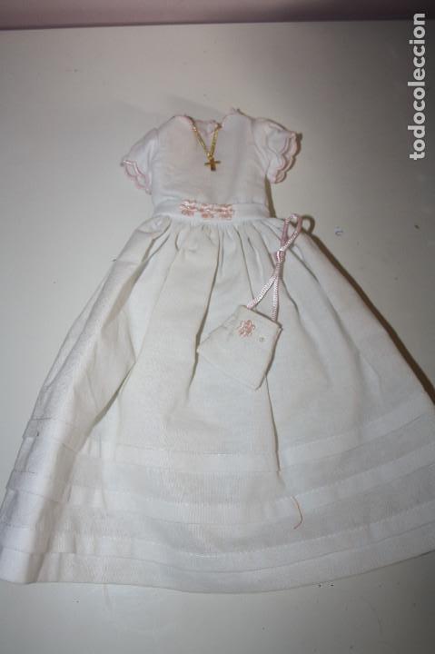 Mu&ntilde;ecas Nancy y Lucas: NANCY VESTIDO COMUNION - Foto 1