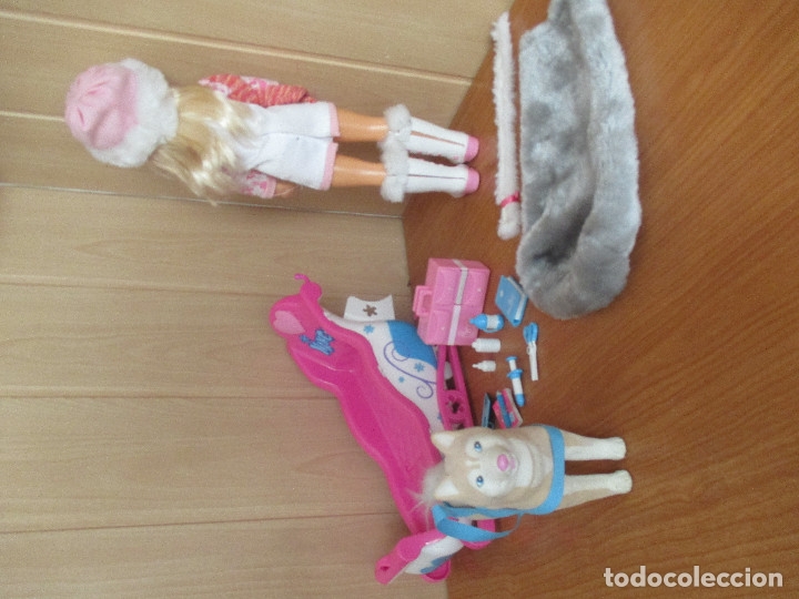 Mu&ntilde;ecas Nancy y Lucas: MU&Ntilde;ECA NANCY NEW CON TRINEO , PERRO Y ACCESORIOS Y ANIMALES - Foto 14