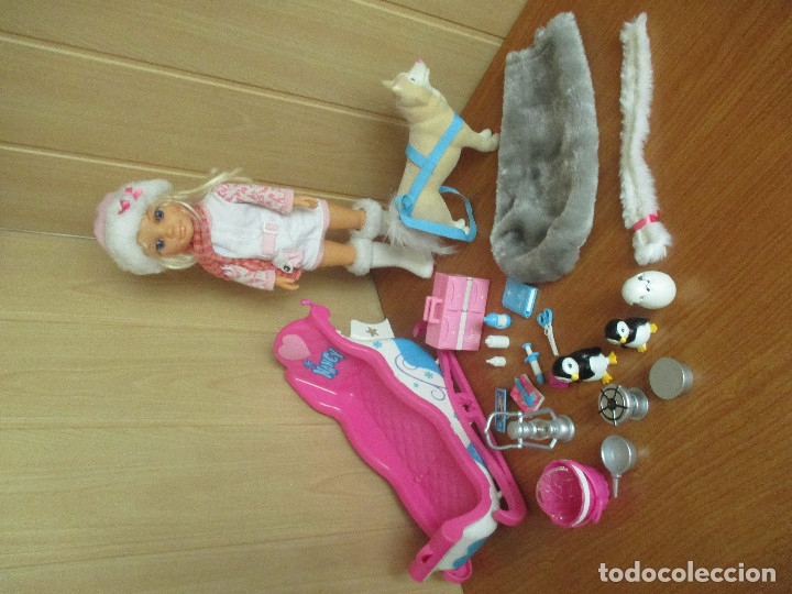 Mu&ntilde;ecas Nancy y Lucas: MU&Ntilde;ECA NANCY NEW CON TRINEO , PERRO Y ACCESORIOS Y ANIMALES - Foto 6