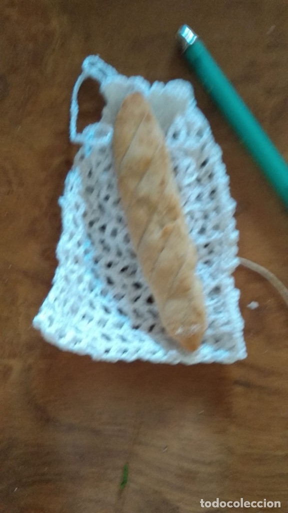 Mu&ntilde;ecas Nancy y Lucas: Bolsa de pan. Complementos para la casita de Nancy - Foto 2