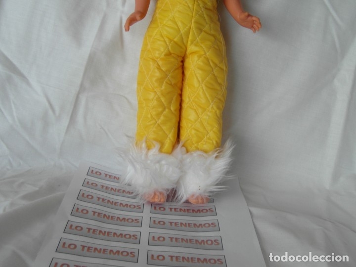 Mu&ntilde;ecas Nancy y Lucas: Mono amarillo de nancy conjunto descanso sky - Foto 3