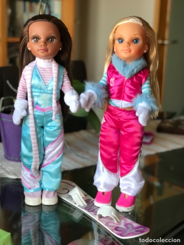 Mu&ntilde;ecas Nancy y Lucas: Mu&ntilde;ecas Nancy y Anabella esquiadoras - Foto 1