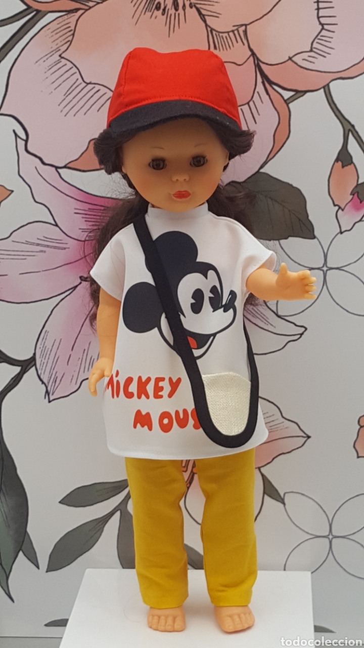 Mu&ntilde;ecas Nancy y Lucas: Conjunto Mickey confeccionado - Foto 4