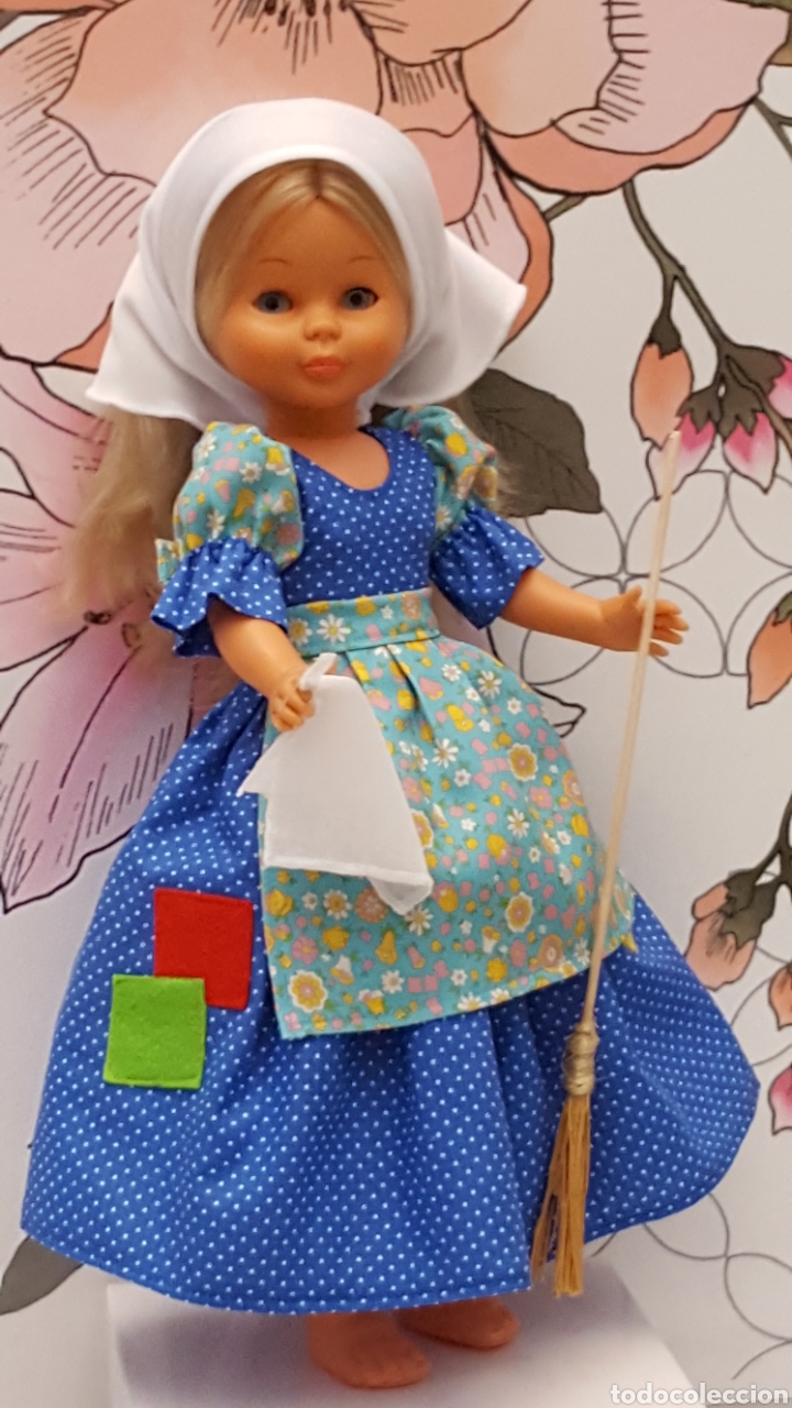 Mu&ntilde;ecas Nancy y Lucas: Conjunto Cenicienta pobre confeccionado - Foto 8