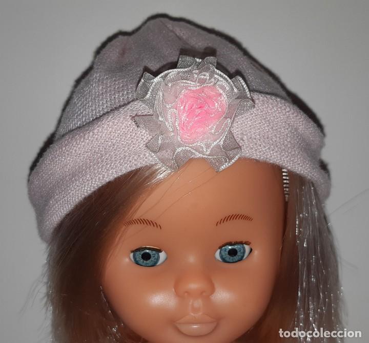 Mu&ntilde;ecas Nancy y Lucas: GORRO ROSA INVIERNO PARA MU&Ntilde;ECA NANCY - Foto 1