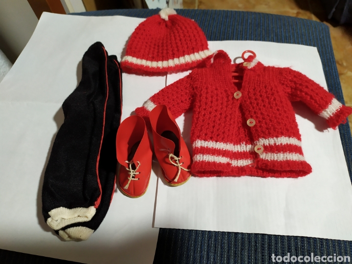 Mu&ntilde;ecas Nancy y Lucas: nancy conjunto esquiando completo original - Foto 1