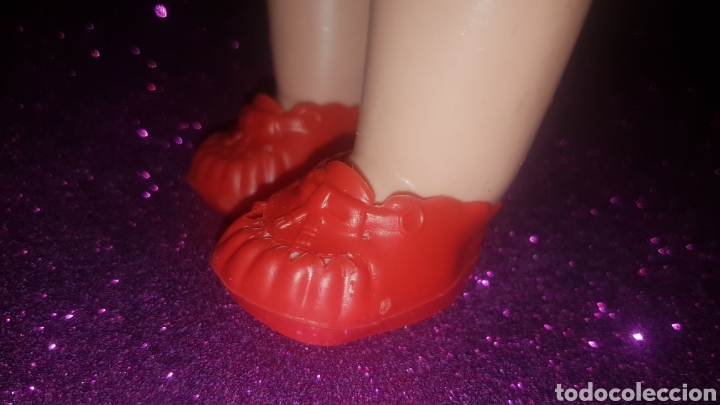 Mu&ntilde;ecas Nancy y Lucas: Zapatos rojos validos para mu&ntilde;eca Nancy - Foto 2